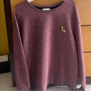 Glittery bee sweater